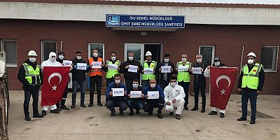 İSU ekipleri salgına rağmen 7 gün 24 saat sahada