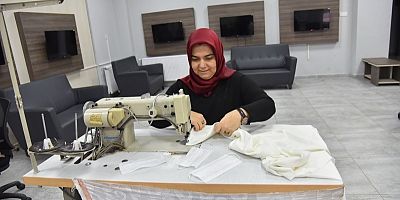 İzmit Belediyesi Dikimevi Maske üretecek