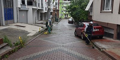 İzmit belediyesi sokakları yaza hazırlıyor