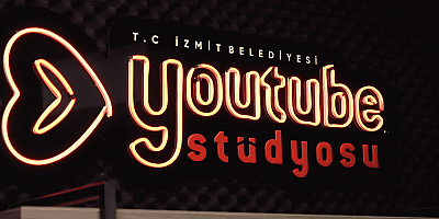 İzmit Belediyesi Youtube Stüdyosuna gençlerin yoğun ilgisi sürüyor