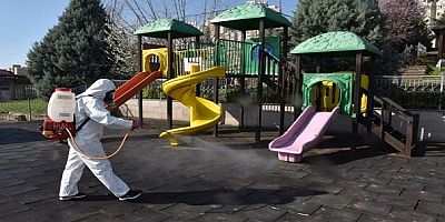 İzmit Belediyesinde Korona virüs mesaisi