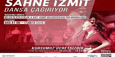 İzmit Belediyesinden ücretsiz dans kursu