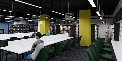 İZMİT BELEDİYESİNİN 2. KÜTÜPHANE KAFESİ