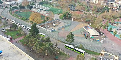  İzmit Doğu Kışla Gençlik Parkına kaykay pisti yapılıyor