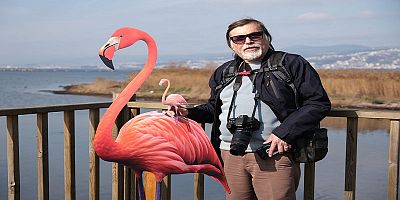 İzmit Körfezinde Flamingo Şenliği kutlandı