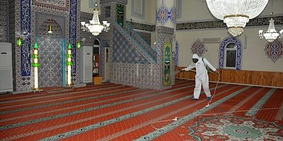 İzmit’te tüm camiler ibadete hazır