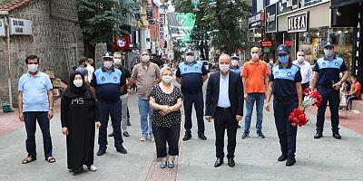 İzmit zabıtası esnaf ile elele