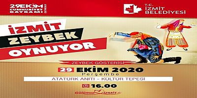 İzmitte 1000 kişilik zeybek rüzgarı