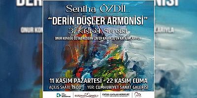 İzmitte Derin Düşler Armonisi resim sergisi 