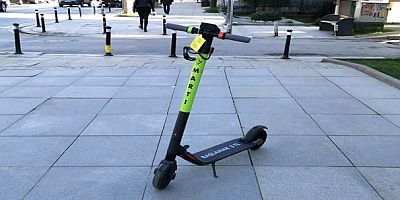 İzmitte elektrikli scooter dönemi
