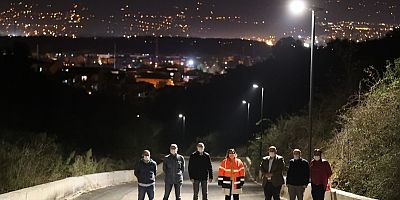 İzmitte Güneş Artık Gece de Aydınlatıyor