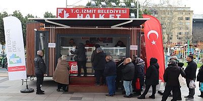 İzmitte Halk Et yoğun ilgi gördü