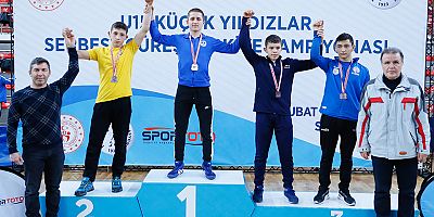 Kağıtsporlu güreşçi Türkiye Şampiyonu oldu