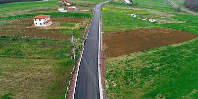 Kandıra köy yolları artık daha konforlu