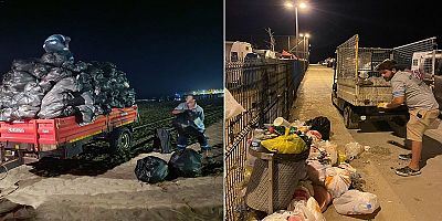Kandıra sahillerinde 992 ton çöp toplandı