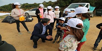 Kandıra sardala koyunda çöp seferberliği