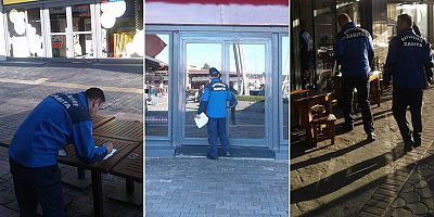 Kapalı olması gereken iş yerlerine sürekli kontrol