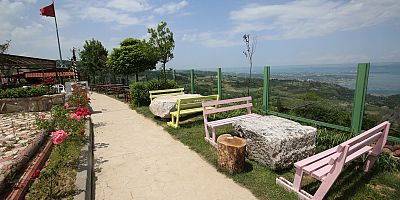 Karamürsel aşıklar tepesi yenilendi