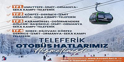 Kartepe Teleferike kesintisiz ulaşım