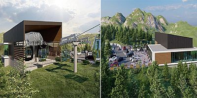 Kartepe Teleferikte Derbent İstasyonu tamam