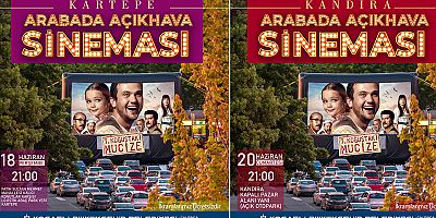 Kartepe ve Kandıra’da Arabada sinema keyfi 