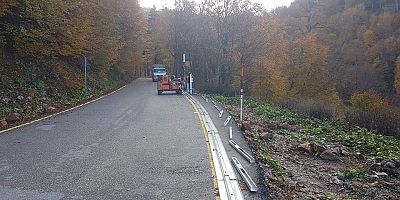 Kartepe zirve yolu kışa hazır