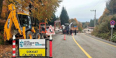 Kartepe zirve yolunda tüm işlemler tamam