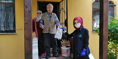 Kartepede 15 bin hijyen paketi dağıtıldı