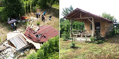 KARTEPEDE KAÇAK BUNGALOVLARA AF YOK