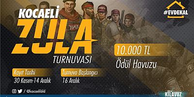 Kocaeli Zula Turnuvası heyecanı başlıyor