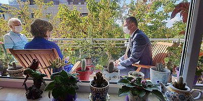 Kocaelili yaşlılar “Şifalı Balkonlar” ile nefes alacak