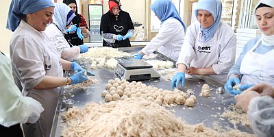 KOMEK pişmaniye yapım kursu