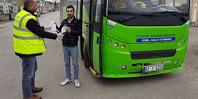 Kooperatiflere el dezenfeksiyonu ve maske dağıtıldı