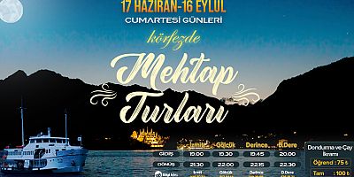 Körfezde Mehtap ve Büyük Ada turları başlıyor