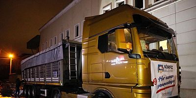 Körfezden 25. Tır Bölgeye Gönderildi	