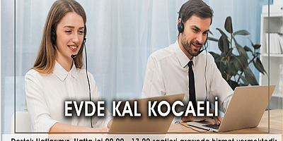 Koronavirüs destek hatları kuruldu