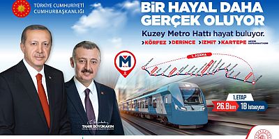 Kuzey Metro hattı 2024 yatırım programına alındı