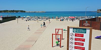 Mavi Bayraklı plajlarda denize girme keyfini kaçırmayın