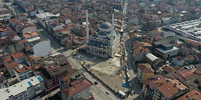 Mehmet Ali Paşa Camiinde meydanın temeli atıldı
