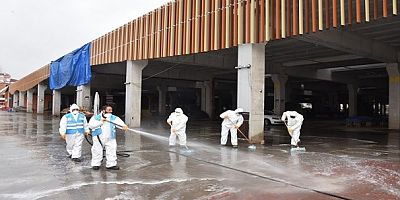 Mehmet Ali Paşa'da Koronavirüs Temizliği