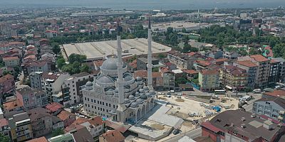 Mehmet Ali Paşa Merkez Cami meydan çalışması devam ediyor