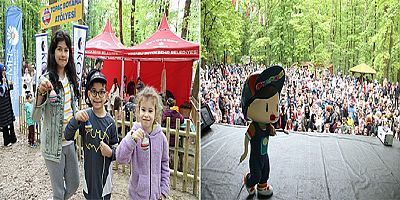 Ormanyada 7 den 70 e herkes çok eğlendi