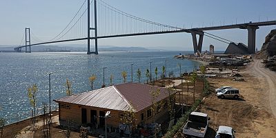 Osmangazi manzaralı sahil parkı şekilleniyor