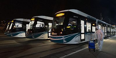 Otobüs ve tramvaylar bayrama hazır