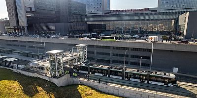Şehir Hastanesi tramvay hattı rekor kırdı