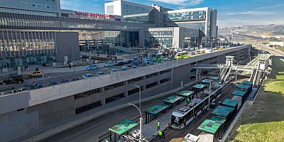 Şehir Hastanesi tramvayında test sürüşü yapıldı
