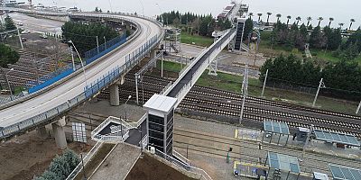 Seka Park Bilim Merkezi üst geçidi tamamlandı