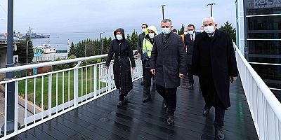 Seka Park’taki ilk üst geçit hizmete girdi