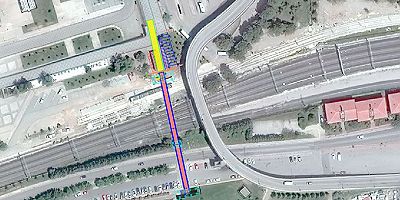 Sekapark Tramvay Durağı’na yaya üst geçidi geliyor