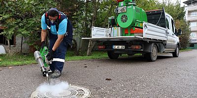 Sivrisinekle kış mücadelesi başladı